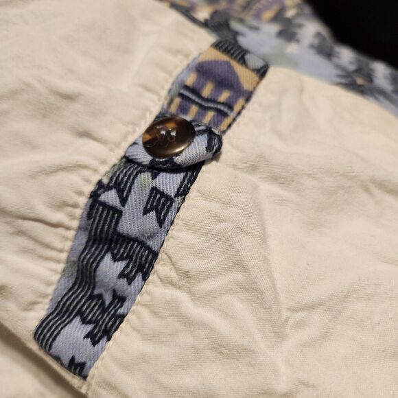 Woolrich Utility Jacket in Gray and Cream Pattern - Picture 15 of 16